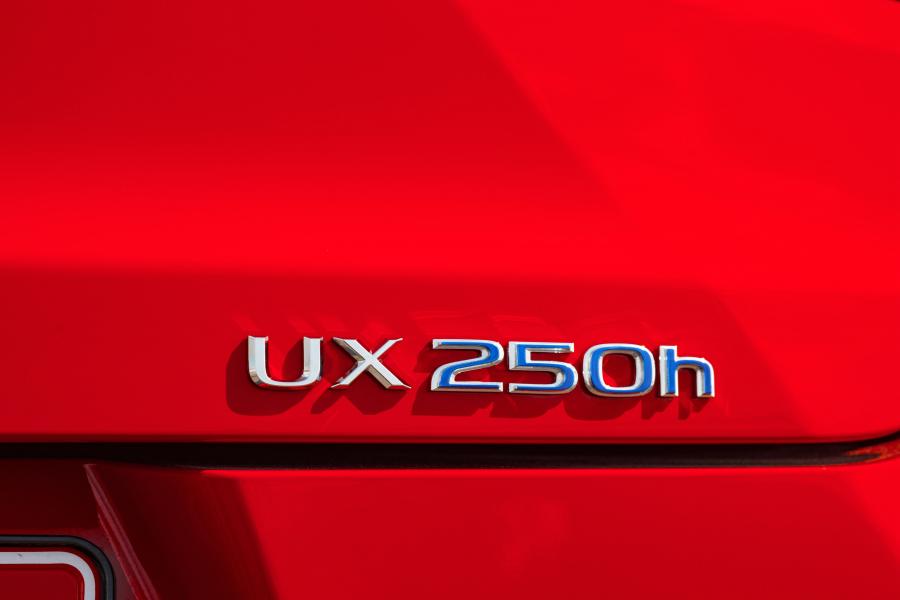 Логотип Lexus UX250h F-Sport 2018 года  (WW) (фото 26 из 46)